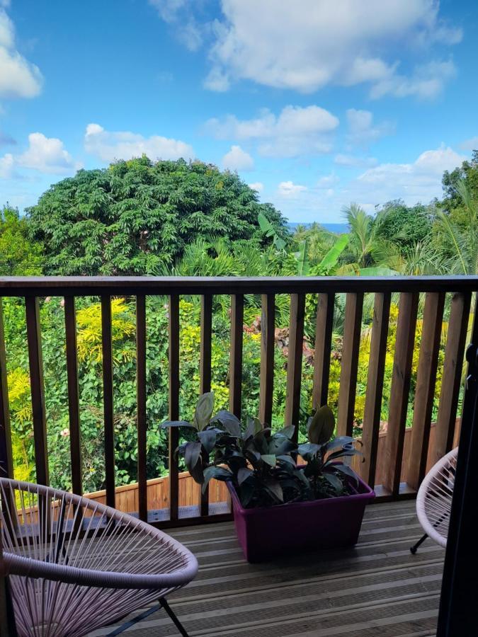Charmant Chalet Avec Jacuzzi, L'Ile O Vert 圣菲利普 外观 照片