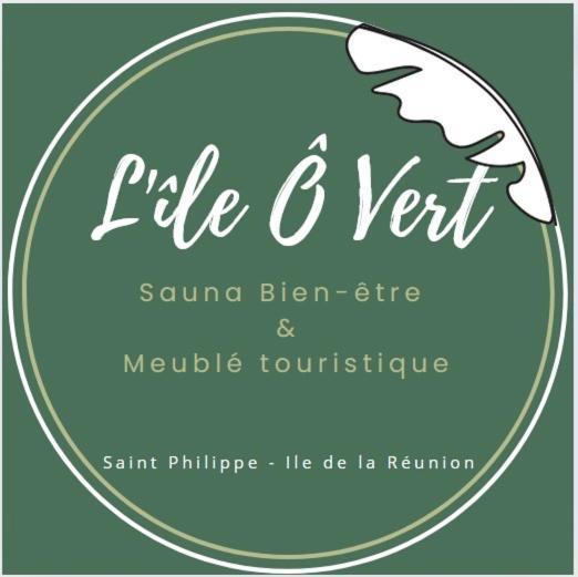 Charmant Chalet Avec Jacuzzi, L'Ile O Vert 圣菲利普 外观 照片